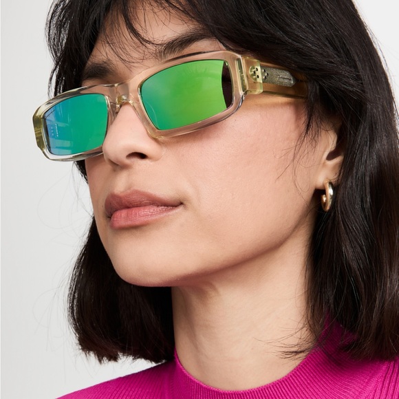 JACQUEMUS Les Lunettes Sunglasses in Multi Green - Picture 10 of 14